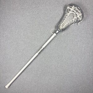 STX Crux 400 Lacrosse Head with STX Aline Composite Shaft Complete Stick White